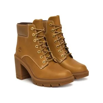 Dámské kozačky Polokozačky Timberland Allington Heights Mid Lace Up TB0A2CKCEN11 Hnědá 37