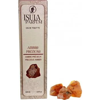 Nestandardní parfém ISULA: Toaletní voda "Vzácný jantar" AMBRA PREZIOSA (jantarová) 100ml F578