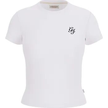 Dámské tričko Guess Jeans W5GP62 KA0H1 Dámské tričko bílé S