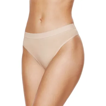 Kalhotky Dámské kalhotky GORTEKS Alana cotton thong triple pack BEIGE 38