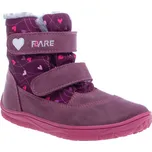 FARE BAREFOOT ZIMNÍ OBUV FINKY B5441151 S MEMBRÁNOU (25) - 8596260291712