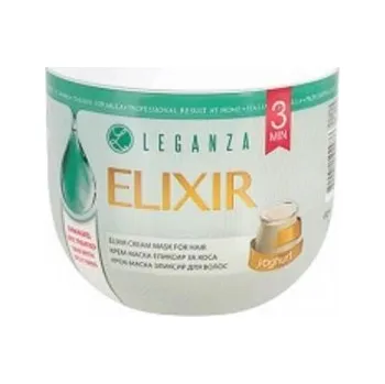 Vlasová regenerace LEGANZA: Krémová maska-elixír na vlasy s jogurtem 1000ml K3000