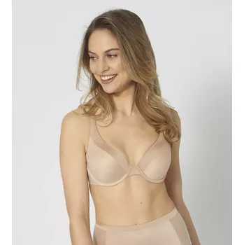 Podprsenka Dámská podprsenka Body Make-up Soft Touch WHP tělová - TRIUMPH BROWN 65D