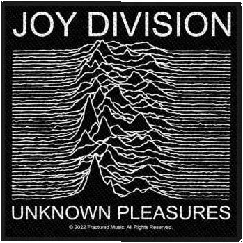 Nášivka Merch Joy Division: Nášivka Unknown Pleasures