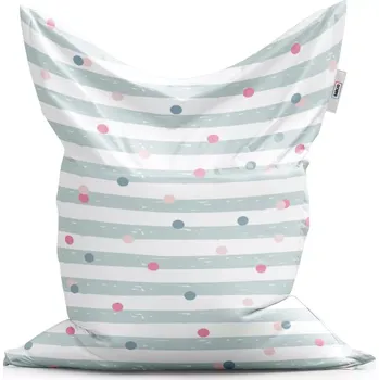 Sedací pytel Sablio Sedací vak Classic Tečky a pruhy - 150x100 cm
