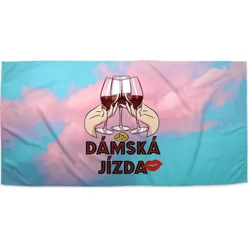 Osuška Sablio Ručník Dámská jízda - 50x100 cm