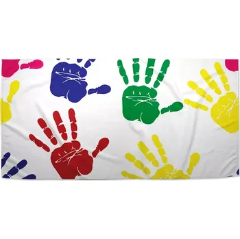 Osuška Sablio Ručník Barevné otisky - 30x50 cm