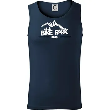 Bike park hory - Tílko pánské Core - 2XL ( Námořní modrá (velmi tmavá - téměř černá) )