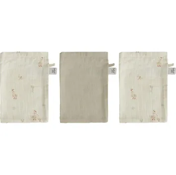 Bebe-Jou Bambusové mušelínové žínky Dear Goose 3ks