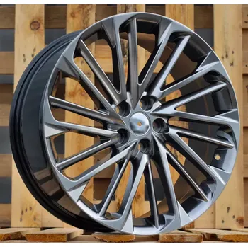 Disk Alu kola Racing Line A1353, 20x8 5x114.3 ET30, titanová metalíza vhodné pro Lexus RX II (do 2022)