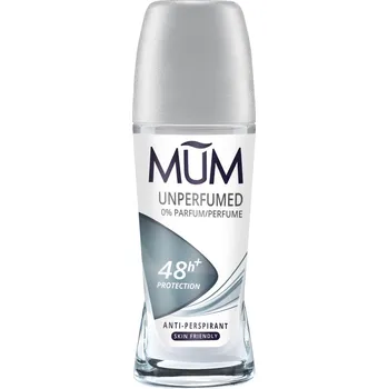 Mum Unperfumed bezzápachový antyperspirant roll-on, 50 ml