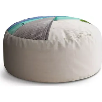 Taburet Sablio Taburet Circle Molo na pláži: 38x48 cm