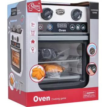 Dětská kuchyňka Interaktivní dětská trouba se světly a zvuky + příslušenství