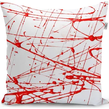 Polštář Sablio Polštář Krvavé cákance - 40x40 cm