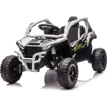 Dětské elektrovozidlo dětské elektrické auto buggy KAWASAKI TERYX KRX1000, šedé