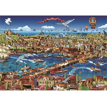 Puzzle Puzzle Anatolian Istanbul 1895 – 3000 dílků