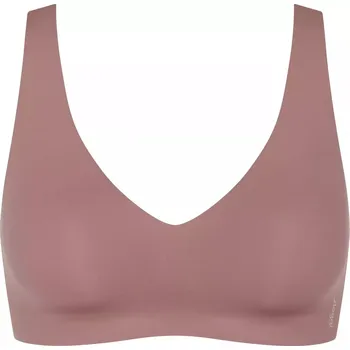 Podprsenka Dámská podprsenka ZERO Feel 2.0 Soft bra - BROWN - sv. hnědá 1141 - SLOGGI BROWN XL2