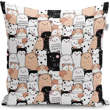 Polštář Sablio Polštář Roztomilá zvířátka - 50x50 cm