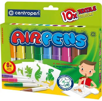 centropen Fixy - foukací CENTROPEN 1539/10 Textile Colours 597983