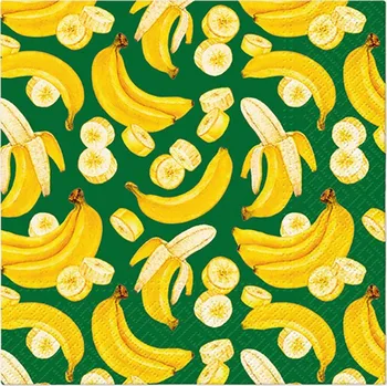 Papírový kapesník Paw Ubrousky PAW Dekor L (20ks) Banana Forever 597042