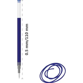 Náplň do psacích potřeb PILOT Náplň gelová PILOT B2P / G-2 0,5 mm modrá 597619