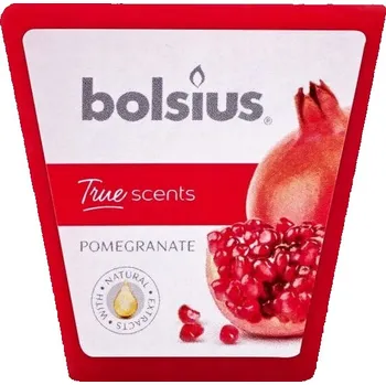 Svíčka Parafínová vonná svíčka granátové jablko Bolsius 1 ks