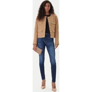 Dámská móda Guess Jeansy W2YA46 D4Q03 Tmavomodrá Skinny Fit 24_31