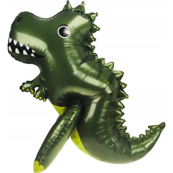 Balónek Fóliový balónek zvířátko XL DINOSAURUS 100 x 105 cm AVEC