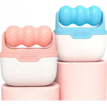 IP kamera SOICY S30 Chladicí Masážní Váleček s Dvojitou Hlavicí Růžová, Modrá Barva