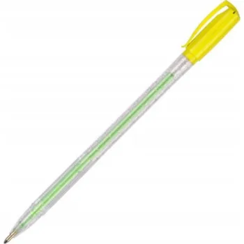 Gelová propiska žluté Rystor