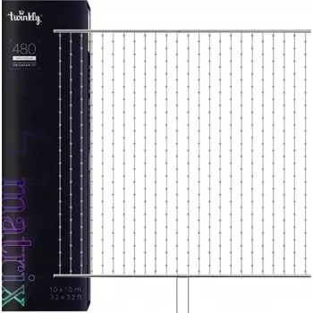 Dekorativní svítidlo Světelný řetěz Twinkly 100 cm, síťový, vícebarevný