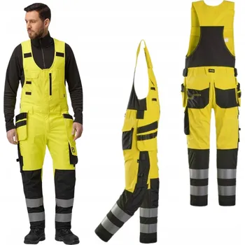 Pracovní obuv Reflexní Pánské Pracovní Zahradnické Kalhoty Kombinéza Snickers 6013 Velikost 112