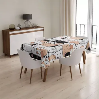 ubrus Sablio Ubrus Roztomilá zvířátka - 130x170 cm