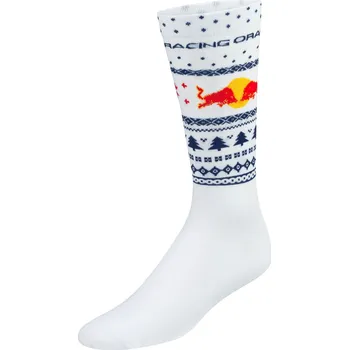 Pánské ponožky Ponožky Red Bull Ring - vánoční edice (bílé, UNI velikost)