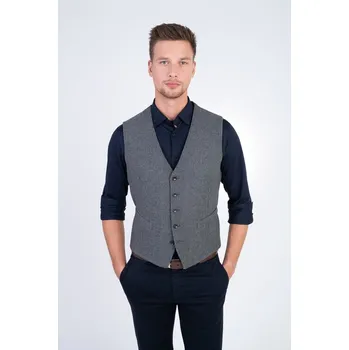 Pánská bunda Strečová vesta V přiléhavém střihu 192624