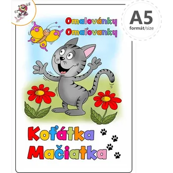 omalovánky Petr Mičánek Omalovánka A5 - Koťatka 598082