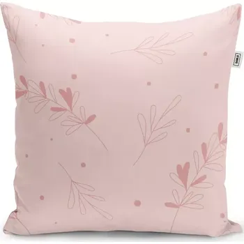 Polštář Sablio Polštář Růžové lístky - 40x40 cm