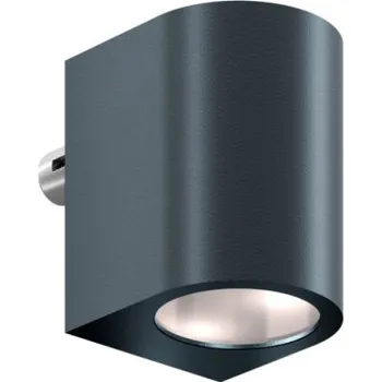 Venkovní osvětlení Locinox Osvětlení pro ploty a branky, ARCO, 55 mm, 230V AC (LCX-ARCO55-230V) Barva: Stříbrná