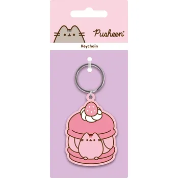 Přívěsek na klíče Pusheen Makronka