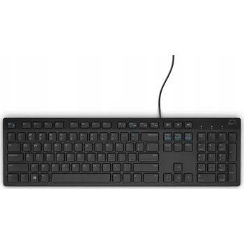 Klávesnice Kancelářská klávesnice Dell QuietKey KB216-BK-SPN Černá QWERTY španělská