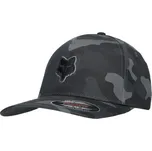 Pánská kšiltovka Fox HEAD FLEXFIT HAT L/XL Černá, Tmavě šedá