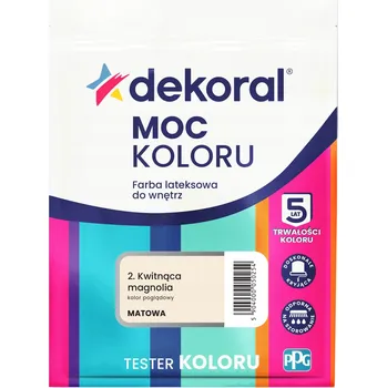 barva na zeď Dekoral latexová Barva na zeď 0,04 l kvetoucí magnolie matná