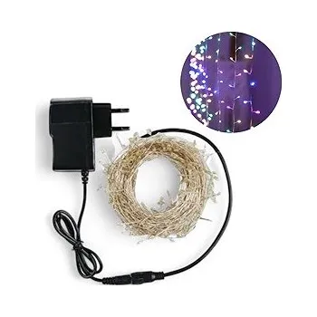 Vánoce Senzanakupy Venkovní mikro závěs 3 × 0,6 m 200 LED - 8 programů - barevný