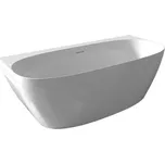 EBS Diora W Volně stojící vana ke zdi 170x80cm, bílá lesklá B094007005