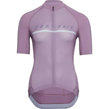cyklistický dres Dámský dres Silvini WD2428 Mazzana lilac-navy / L