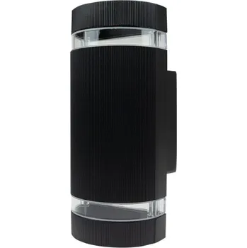 Dekorativní svítidlo Eco Light Fasádní svítidlo OE-4C 2xGU10 IP54 BLACK