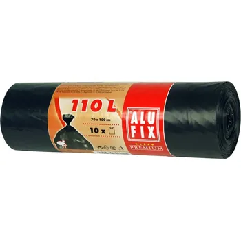 Pytle na odpadky Pytle na odpad LDPE 110L / 10ks (70x100cm) černé 80 mic 598335