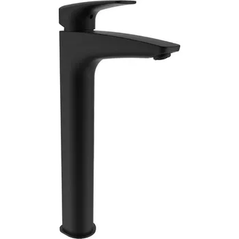 Vodovodní baterie Laufen LAURIN Baterie umyvadlová vysoká Eco +, PVD titan černá matná HF500714428000