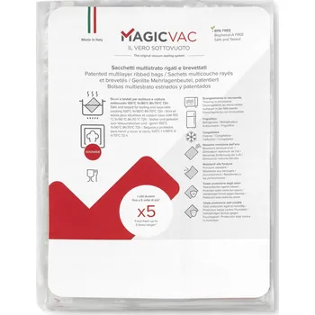 Vakuovačka MagicVac 50 Vakuový sáček s etiketou 30 x 40 cm