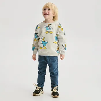 Chlapecké kalhoty Reserved - Legíny se sepraným efektem - tmavomodrá - 176FI-59X - 176FI-59X-104